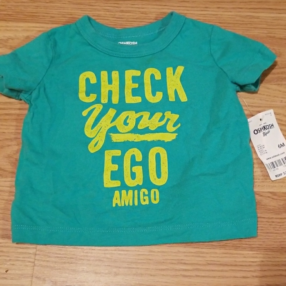 ⬇️🆕️🔵Oshkosh baby shirt